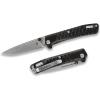 imageGerber Gear Zilch Folding Pocket Knife 31 Inch Plain Edge Blade BlackBlack