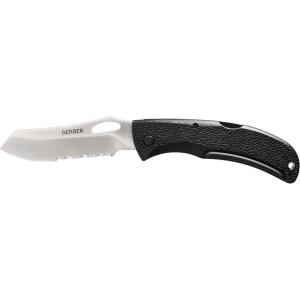 imageGerber EZ Out Skeleton Knife Fine EdgeBlunt Tip 238 in Blade