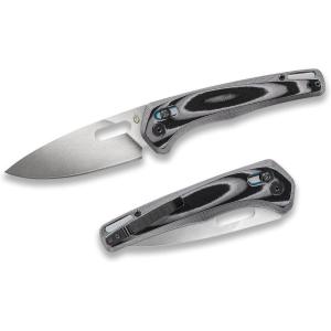 imageGerber Gear 31003927 Sumo Folding Pocket Knife 39 Inch Fine Edge Blade RedBlue Cyan