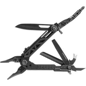 imageGerber Gear CenterDrive Multitool  With NeedleNose Pliers 325quot Blade ampamp CenterAxis Bit Driver  Includes Magnetic Flathead ampamp Phillips Bits  Comes with Coyote Brown Sheath  Made in USA  Black