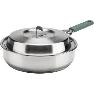 imageGerber Gear ComplEAT Saute Pan  Portable Outdoor Saute Pan with Stainless Steel Construction  Premium Camp Cookware  Features Detachable Handle
