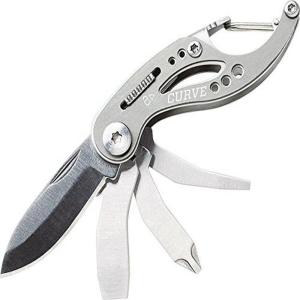 imageGerber Gear Curve EDC Multitool 6in1 Pocket KnifeGrey
