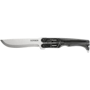 imageGerber Gear DoubleDown  Folding Machete for Camping ampamp Hunting Gear  BlackStoneBlackStonewash