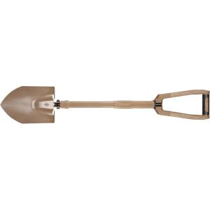 imageGerber Gear Dredge  Portable Folding Shovel  Lightweight Steel Shovel for Camping Survival ampamp Hiking  Coyote Brown