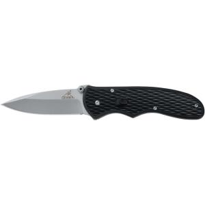 imageGerber Gear Fast Draw Pocket Knife  299quot Plain Edge Blade Assisted Opening Folding Knife  EDC Gear and Equipment  Stainless Steel