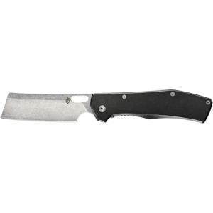 imageGerber Gear Flatiron Folding Cleaver Pocket KnifeBlack