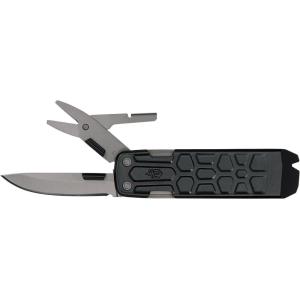 imageGerber Gear Lockdown Pry 10in1 Multitool EDC Pocket Knife with Pry Bar for Survival Hunting and Fishing Gifts for MenSlimBlack