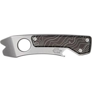 imageGerber Gear Mullet Keychain  MultiTool Keychain with Pry Bar Bottle Opener and Wire Stripper  EDC Gear and Equipment  BlackAluminum
