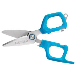 imageGerber Gear Neat Freak  Salt  Durable Ergonomic Fishing Scissors  Features Blunt Nose Tip ampamp Split Shot Crimper  Premium Fishing Gear