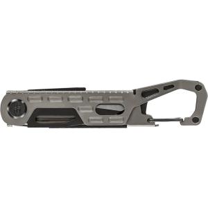 imageGerber Gear Stake Out 11in1 Multitool  22quot Plain Edge Blade Tent Stake Puller Carabiner Carry  EDC Gear and Equipment  BronzeGraphite