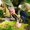 imageGerber Camping and Outdoor Axe Includes Holster with Paracord and Storage Compartment Bushcraft Axe Hardened Steel with PTFE Coating Brown 31003780