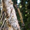 imageGerber Camping and Outdoor Axe Includes Holster with Paracord and Storage Compartment Bushcraft Axe Hardened Steel with PTFE Coating Brown 31003780