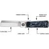 imageGerber Gear Jukebox EDC Folding Pocket Knife with Straight Edge Flipper Blade for Everyday Carry Gifts for Men Tortoise ShellMarble