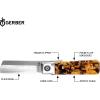 imageGerber Gear Jukebox EDC Folding Pocket Knife with Straight Edge Flipper Blade for Everyday Carry Gifts for Men Tortoise ShellTortoise Shell