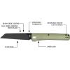 imageGerber Gear Pledge Pocket Knife with Pocket Clip  37quot Full Panel Plain Edge Blade Folding Knife  EDC Gear and Equipment  Lichen Green