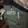 imageGerber Gear Pledge Pocket Knife with Pocket Clip  37quot Full Panel Plain Edge Blade Folding Knife  EDC Gear and Equipment  Lichen Green
