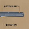 imageGerber Gear Pledge Pocket Knife with Pocket Clip  37quot Full Panel Plain Edge Blade Folding Knife  EDC Gear and Equipment  Lichen Green