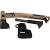 imageGerber Camping and Outdoor Hatchet with Holster with Paracord and Storage Compartment Bushcraft Axe Hardened Steel with PTFE Coating Brown 31003789hatchet