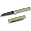 imageGerber Gear Pledge Pocket Knife with Pocket Clip  37quot Full Panel Plain Edge Blade Folding Knife  EDC Gear and Equipment  Lichen Green