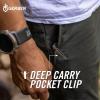 imageGerber Gear Assert Magnacut  Deep Carry Pocket Clip Knife for Camping Hiking Adventure  EDC Utility Tool  Stainless Steel Blade  Textured Grip  Blue
