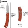 imageGerber Gear LST Ultra  Lightweight EDC Knife  Survival Tactical Tool for Hiking Camping ampamp Outdoor  Compact Folding Pocket Knife  Stainless Steel Blade  GrayOrange