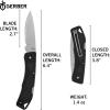 imageGerber Gear LST Ultra  Lightweight EDC Knife  Survival Tactical Tool for Hiking Camping ampamp Outdoor  Compact Folding Pocket Knife  Stainless Steel Blade  GrayBlack