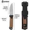imageGerber Gear StrongArm Camp Magnacut  Fixed Blade Survival Tactical Knife for Camping Outdoor Hunting  Ergonomic Ambidextrous Utility Tool  Coyote Brown