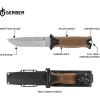 imageGerber Gear StrongArm Magnacut  Fixed Blade Survival Tactical Knife for Camping Outdoor Hunting  Ergonomic Ambidextrous Utility Tool  Coyote Brown