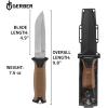 imageGerber Gear StrongArm Magnacut  Fixed Blade Survival Tactical Knife for Camping Outdoor Hunting  Ergonomic Ambidextrous Utility Tool  Coyote Brown