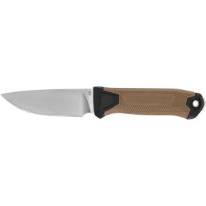 imageGerber Gear StrongArm Camp Magnacut  Fixed Blade Survival Tactical Knife for Camping Outdoor Hunting  Ergonomic Ambidextrous Utility Tool  Coyote Brown