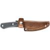 imageGerber Gear Terracraft  Fixed Blade Survival Tactical Knife for Bushcraft Camping Outdoor ampamp Hunting  Heavy Duty Full Tang Knife with Premium Leather Sheath  Made in USA  GrayGray